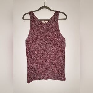 LUCKY BRAND- Red Knit Tank Top- Women's- Size Medium
